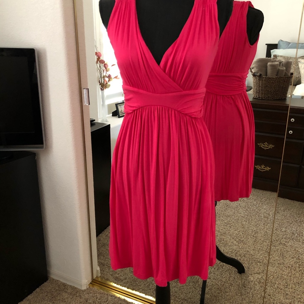 Dress faux wrap